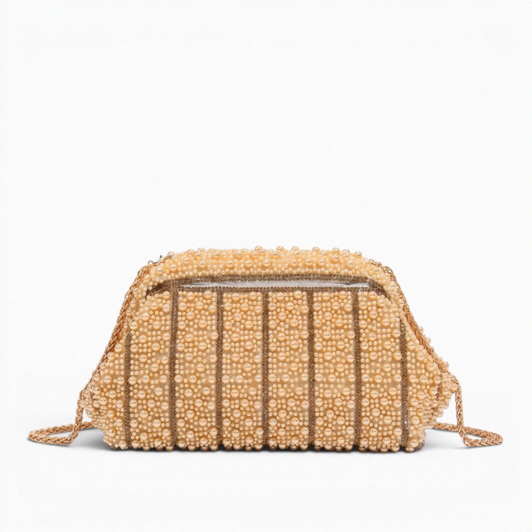 Seraphina Pearl Clutch