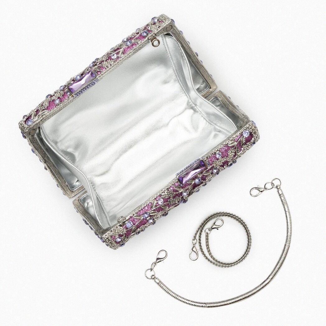 Tiffany Crystals Clutch Bag