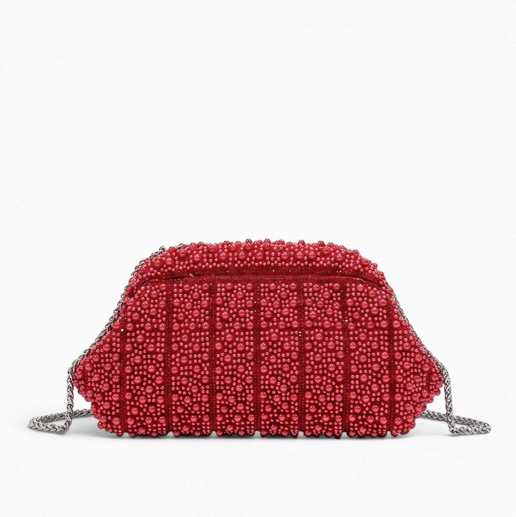 Seraphina Pearl Clutch