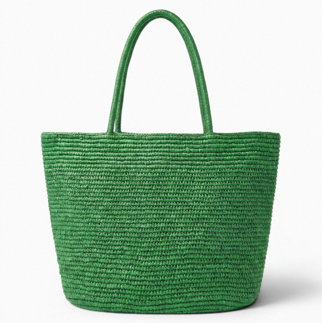 Isla Raffia Tote