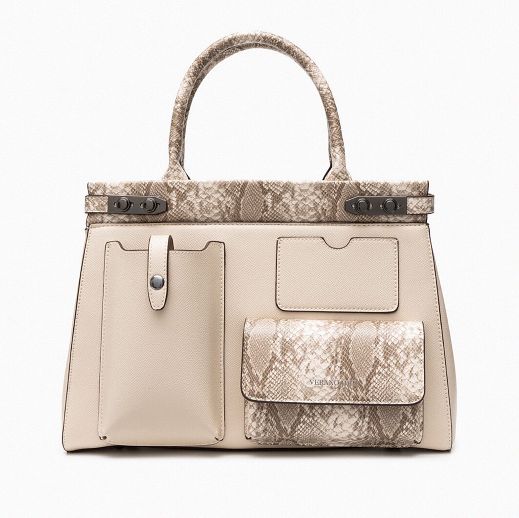 Lia Structured Tote Bag