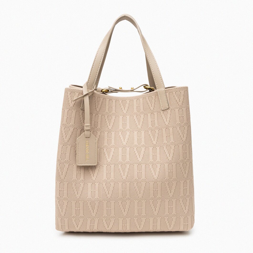 VH Textured Medium Tote Bag