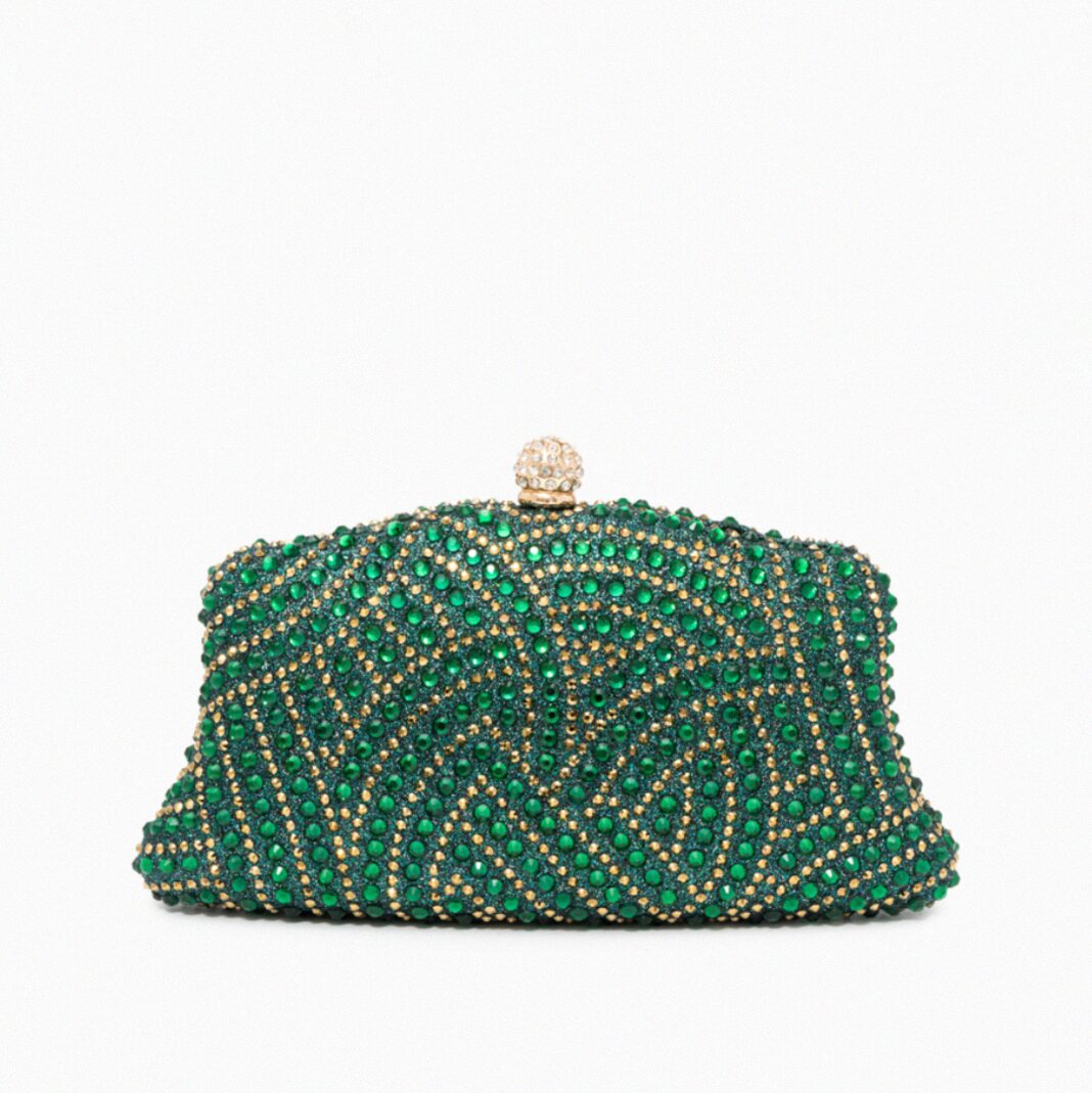 Noire Radiance Clutch Bag