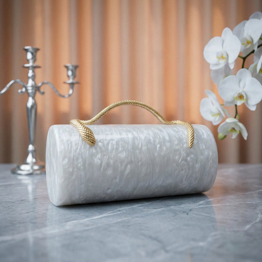 Maren Acrylic Clutch Bag