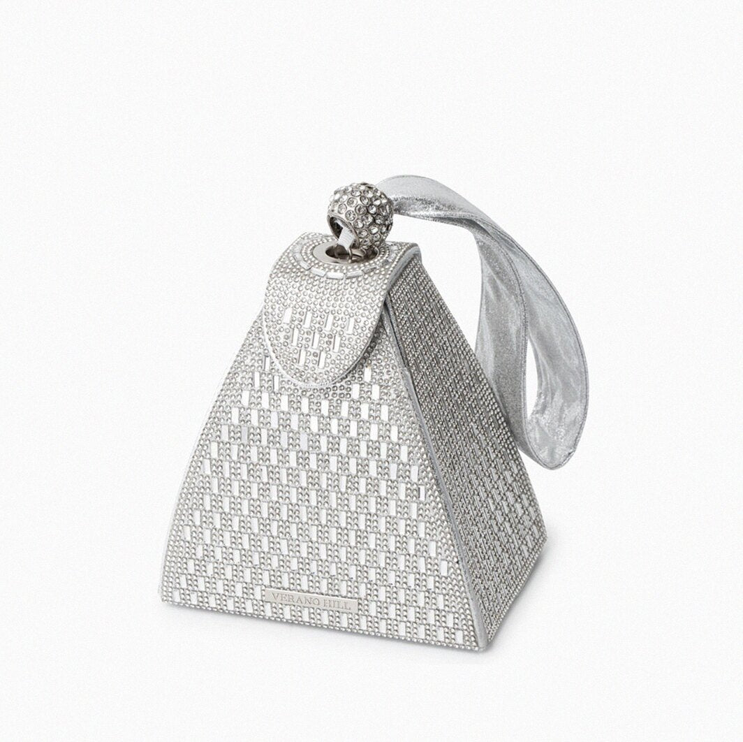 Crystal Pyramid Handbag