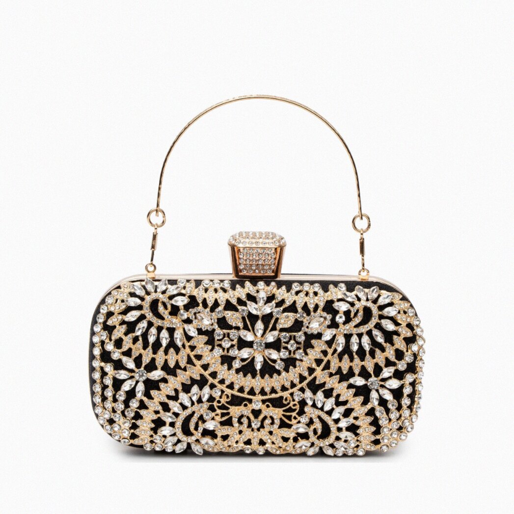 Luxurious Flower Clutch Bag