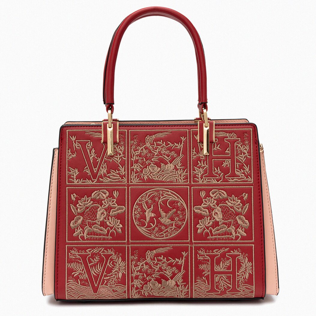 VH Embroidery Medium Tote Bag