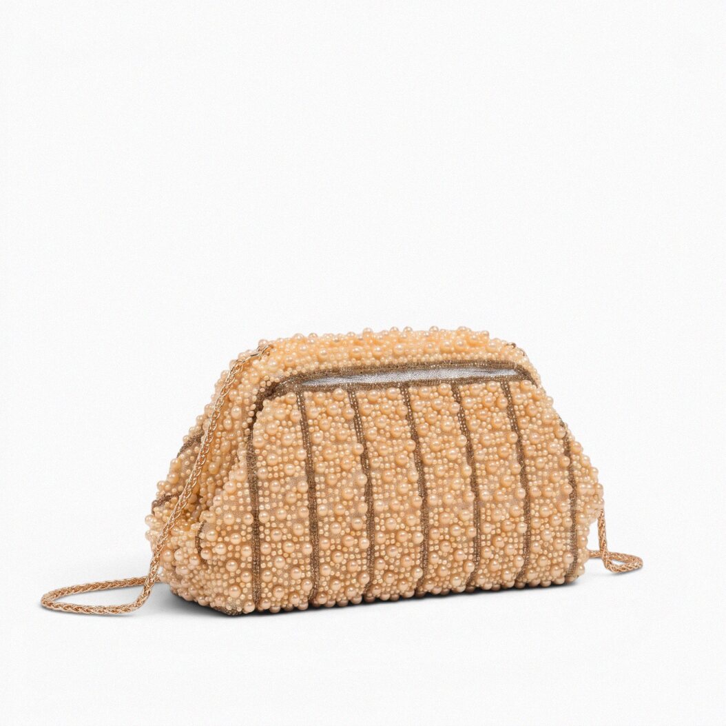 Seraphina Pearl Clutch