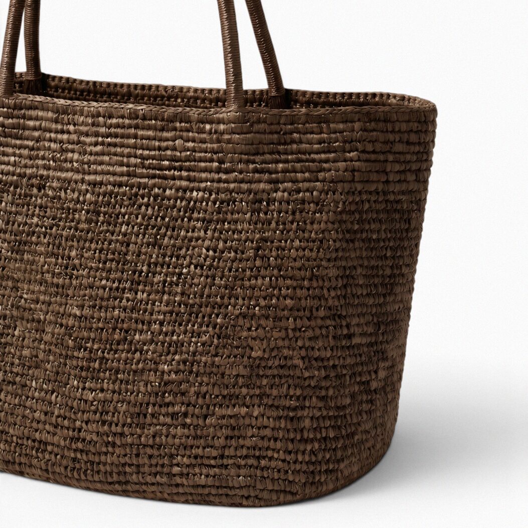 Isla Raffia Tote